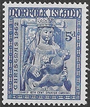 Norfolk Island 1962 Christmas SG 49 Fine Mint