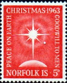 Norfolk Island 1963 Christmas SG 50 Fine Mint