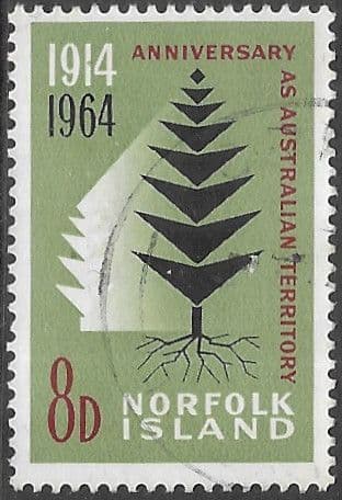 Norfolk Island 1964 Australian Territory SG 56 Fine Used