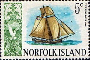 Norfolk Island 1967 Ships SG 81 Fine Mint