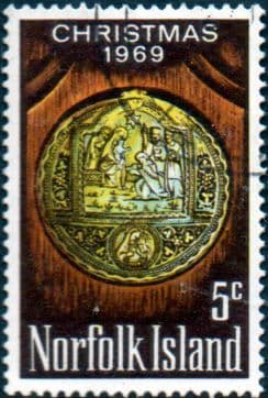 Norfolk Island 1969 Christmas SG 102 Fine Used