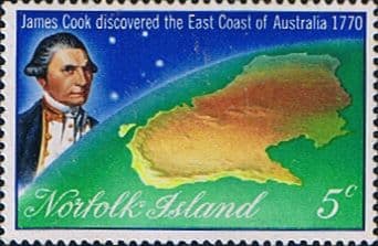 Norfolk Island 1970 Captain Cook SG 118 Fine Mint