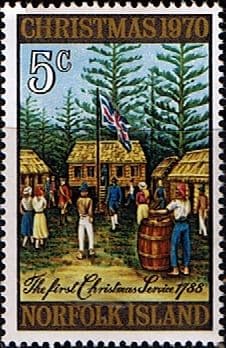 Norfolk Island 1970 Christmas SG 120 Fine Mint