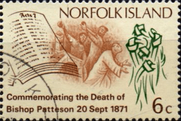 Norfolk Island 1971 Bishop Patteson SG 122 Fine Used