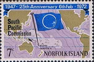 Norfolk Island 1972 South Pacific Commission Fine Mint
