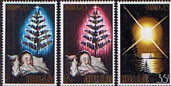 Norfolk Island 1973 Christmas Set Fine Mint