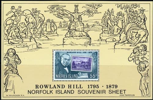 Norfolk Island 1979 Miniature Sheet Fine Mint