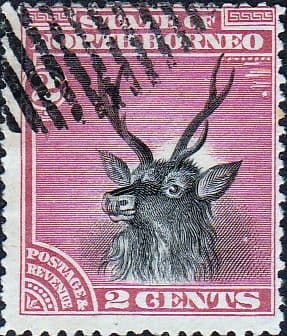 North Borneo 1894 SG 68 State Issue Fine Used