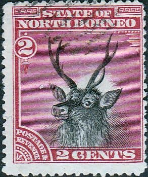 North Borneo 1894 SG 68b State Issue Fine Used