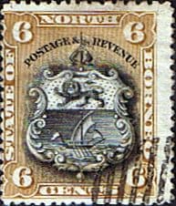North Borneo 1894 SG 73 State Issue Fine Used