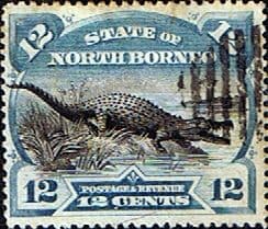 North Borneo 1894 SG 75 State Issue Fine Used