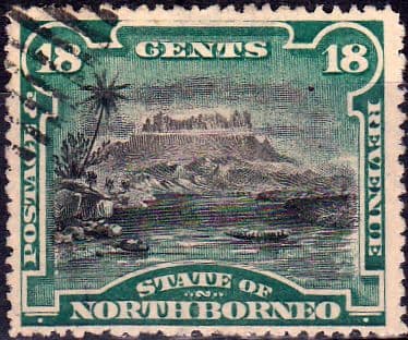 North Borneo 1894 SG 78a State Issue Fine Used