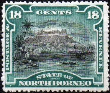 North Borneo 1894 State Issue SG 78a Fine Mint