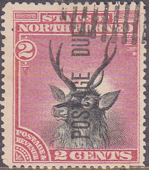 North Borneo 1895 Post Due SG D2 Fine Used