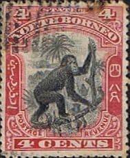 North Borneo 1897 SG 99b State Issue Fine Used