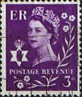 Northern Ireland 1958 Queen Elizabeth SG NI 1 Fine Used