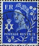 Northern Ireland 1958 Queen Elizabeth SG NI 2 Fine Used