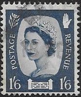 Northern Ireland 1958 Queen Elizabeth SG NI 6 Fine Used
