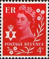 Northern Ireland 1968 Queen Elizabeth SG NI 9 Fine Mint