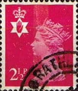 Northern Ireland 1971 Queen Elizabeth Machin SG NI 12 Fine Used