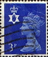 Northern Ireland 1971 Queen Elizabeth Machin SG NI 14 Fine Used