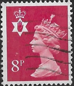Northern Ireland 1971 Queen Elizabeth Machin SG NI 24 Fine Used