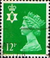 Northern Ireland 1971 Queen Elizabeth Machin SG NI 35 Fine Used