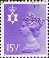 Northern Ireland 1971 Queen Elizabeth Machin SG NI 41 Fine Used