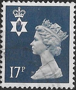 Northern Ireland 1971 Queen Elizabeth Machin SG NI 44 Fine Used