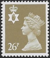 Northern Ireland 1971 Queen Elizabeth Machin SG NI 61 Fine Mint