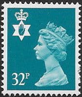 Northern Ireland 1971 Queen Elizabeth Machin SG NI 65 Fine Mint