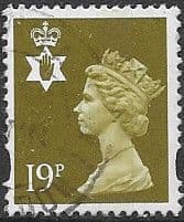 Northern Ireland 1993 Queen Elizabeth Machin SG NI 70 Fine Used