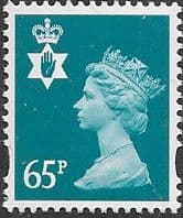 Northern Ireland 1997 Queen Elizabeth Machin SG NI 87 Fine Mint