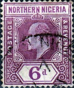 Northern Nigeria 1905 King Edward VII SG 25 Fine Used