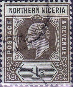 Northern Nigeria 1910 King Edward VII SG 36 Fine Used