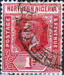Northern Nigeria 1912 King George V SG 41 Fine Used