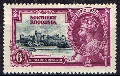 Northern Rhodesia 1935 Silver Jubilee SG 21 Fine Mint
