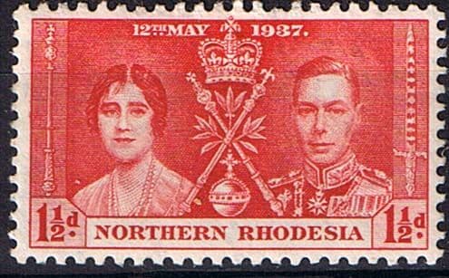 Northern Rhodesia 1937 Coronation SG 22 Fine Mint