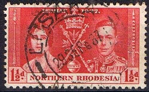 Northern Rhodesia 1937 Coronation SG 22 Fine Used