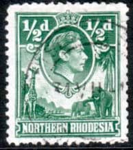 Northern Rhodesia 1938 Animals SG 25 Fine Used