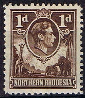 Northern Rhodesia 1938 Animals SG 27 Fine Mint