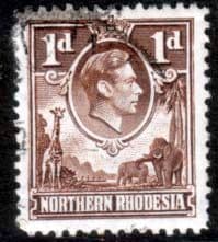 Northern Rhodesia 1938 Animals SG 27 Fine Used