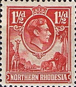 Northern Rhodesia 1938 Animals SG 29 Fine Mint