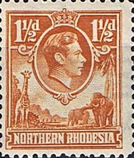 Northern Rhodesia 1938 Animals SG 30 Fine Mint
