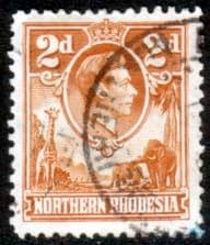 Northern Rhodesia 1938 Animals SG 31 Fine Used