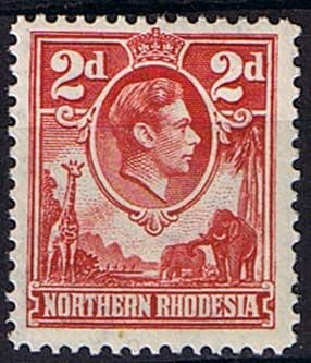 Northern Rhodesia 1938 Animals SG 32 Fine Mint