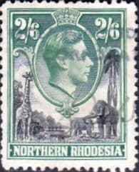 Northern Rhodesia 1938 Animals SG 41 Fine Used
