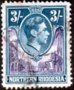 Northern Rhodesia 1938 Animals SG 42 Fine Used