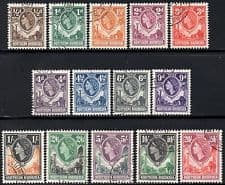 Northern Rhodesia 1953 Animals Set Fine Used