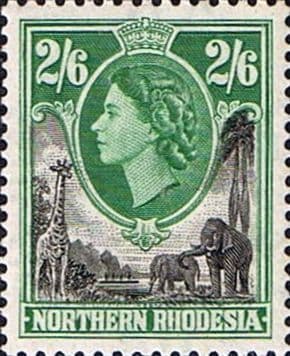 Northern Rhodesia 1953 Animals SG 71 Fine Mint
